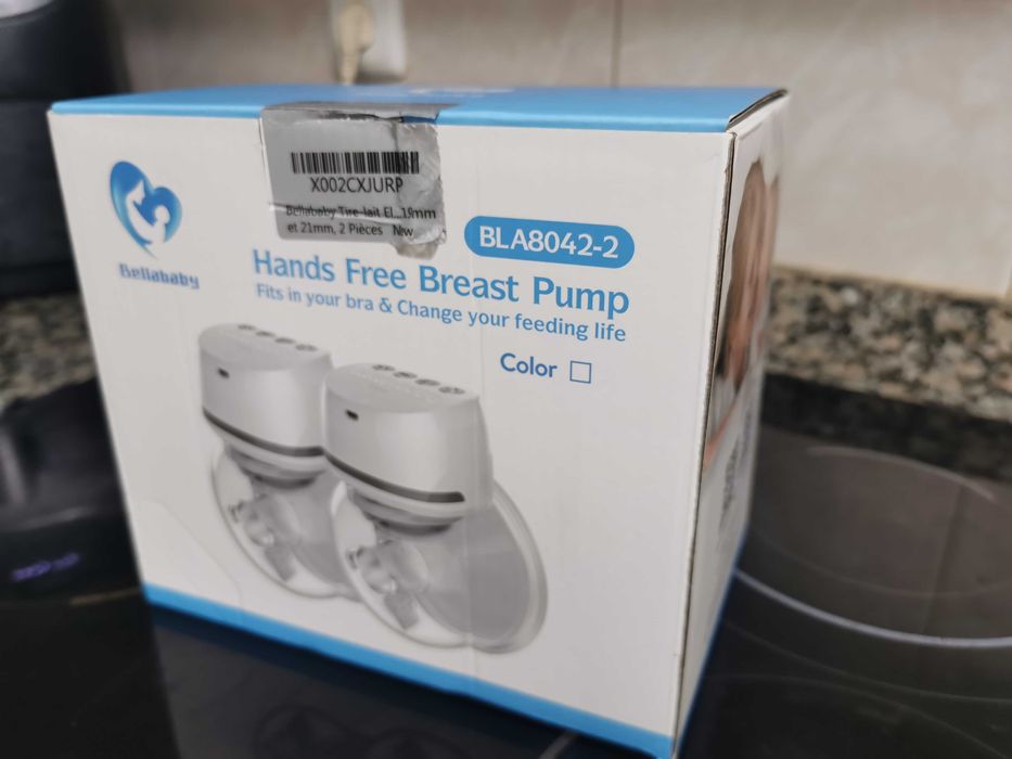 Bomba tira-leite elétrica portátil dupla Bellababy
