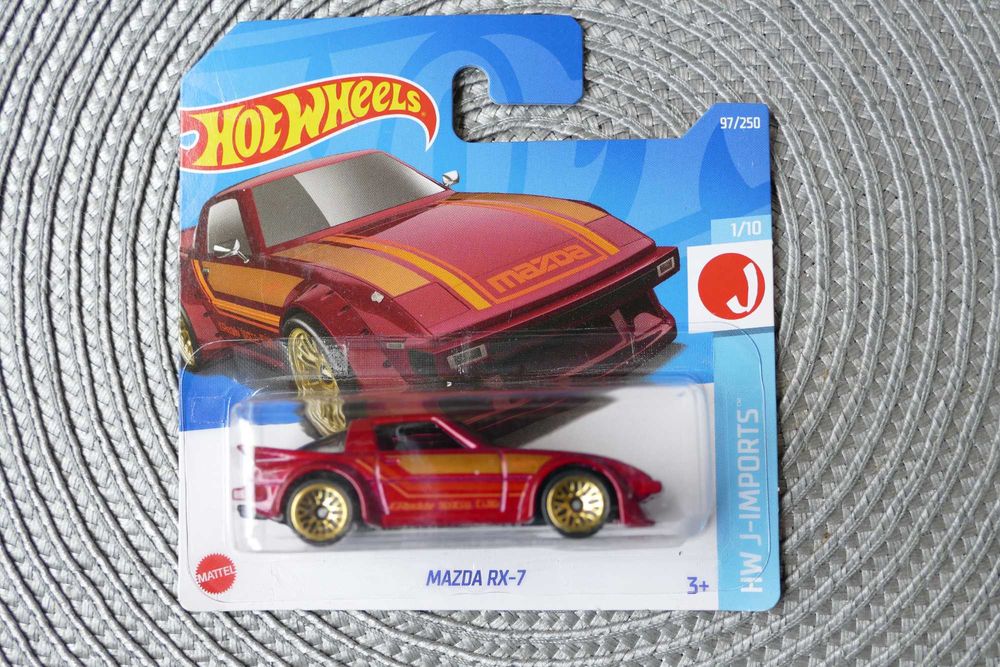 Hot Wheels autko "Resorak" MAZDA RX-7 edycja 2022r.