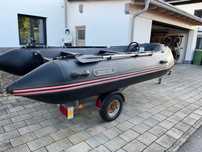 Łódź motorowa sportowa wedkarska RIB Yamaha mission-craft 30ps