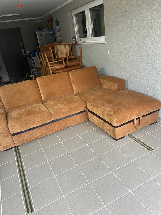 Narożnik z funkcją spania