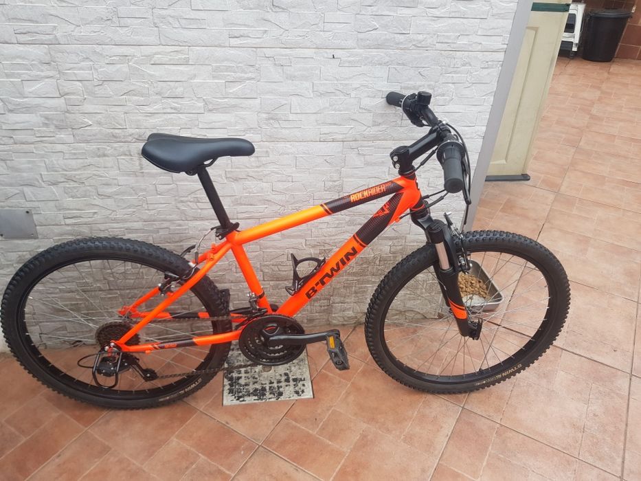 Bicicleta rockrider 500 roda 24 como nova