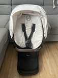 Stelaż siedziska cybex priam 4.0 rose gold tapocerka off white