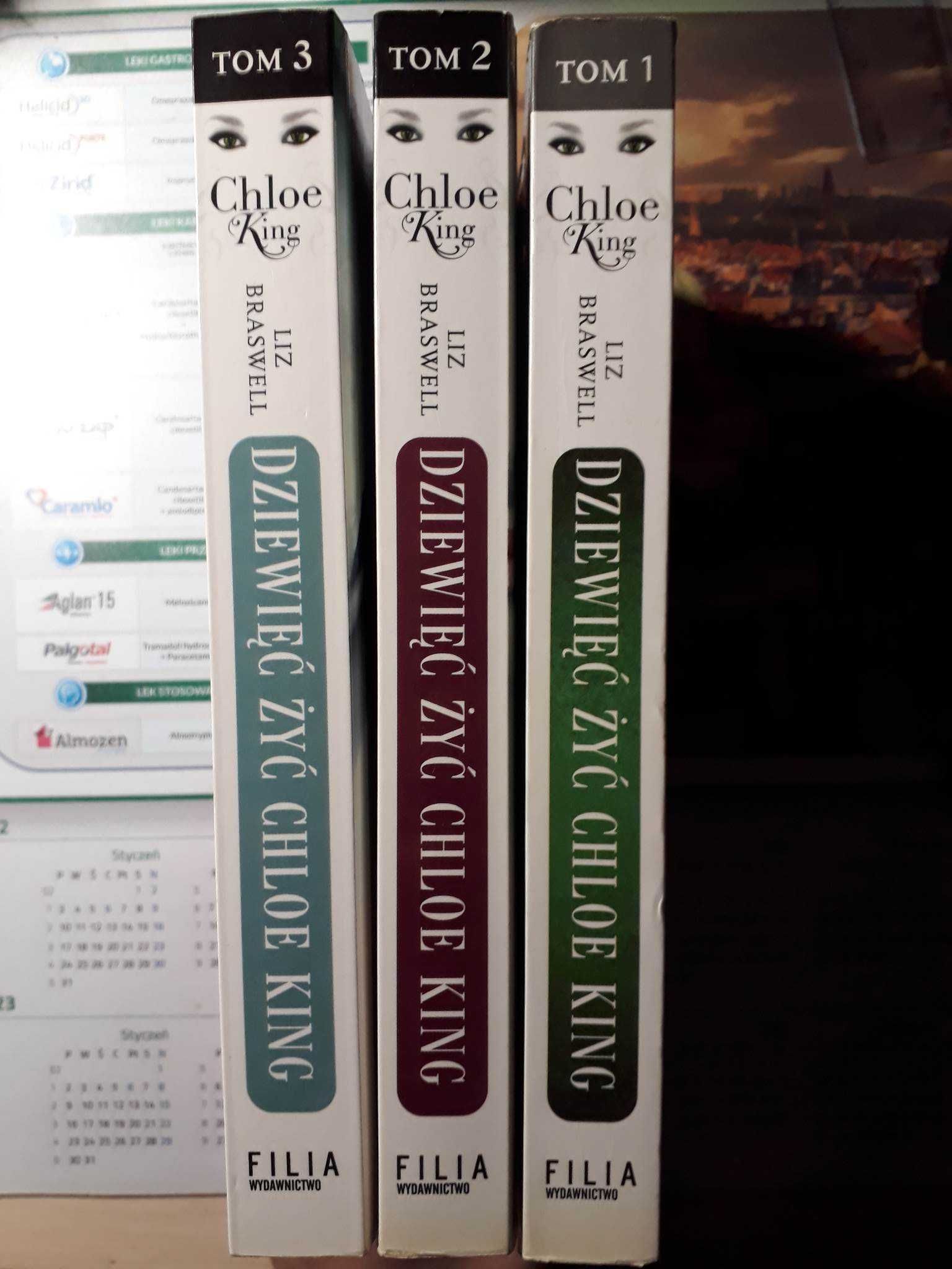 Dziewięć żyć Chloe king. Komplet: Tomy 1-3