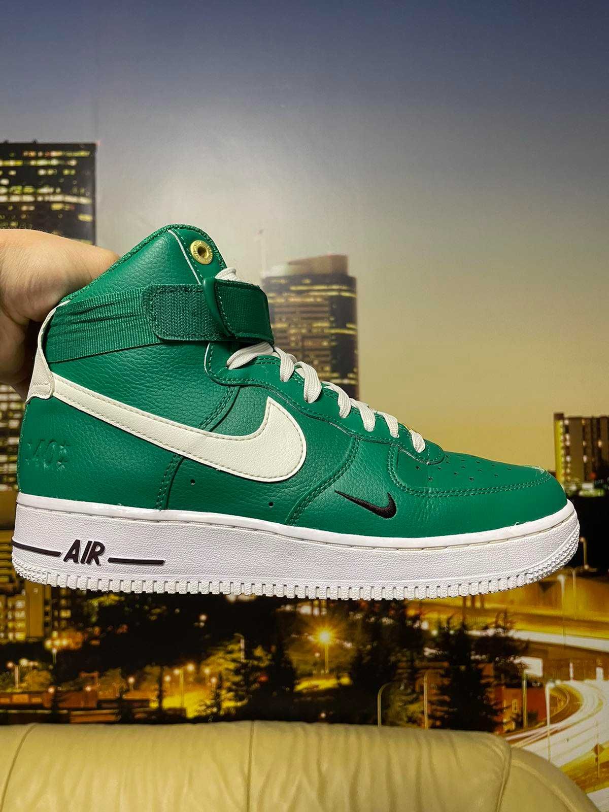 Nike Air Force 1 HI SE 40th Anniversary Green DQ7584-300 41р. кожа