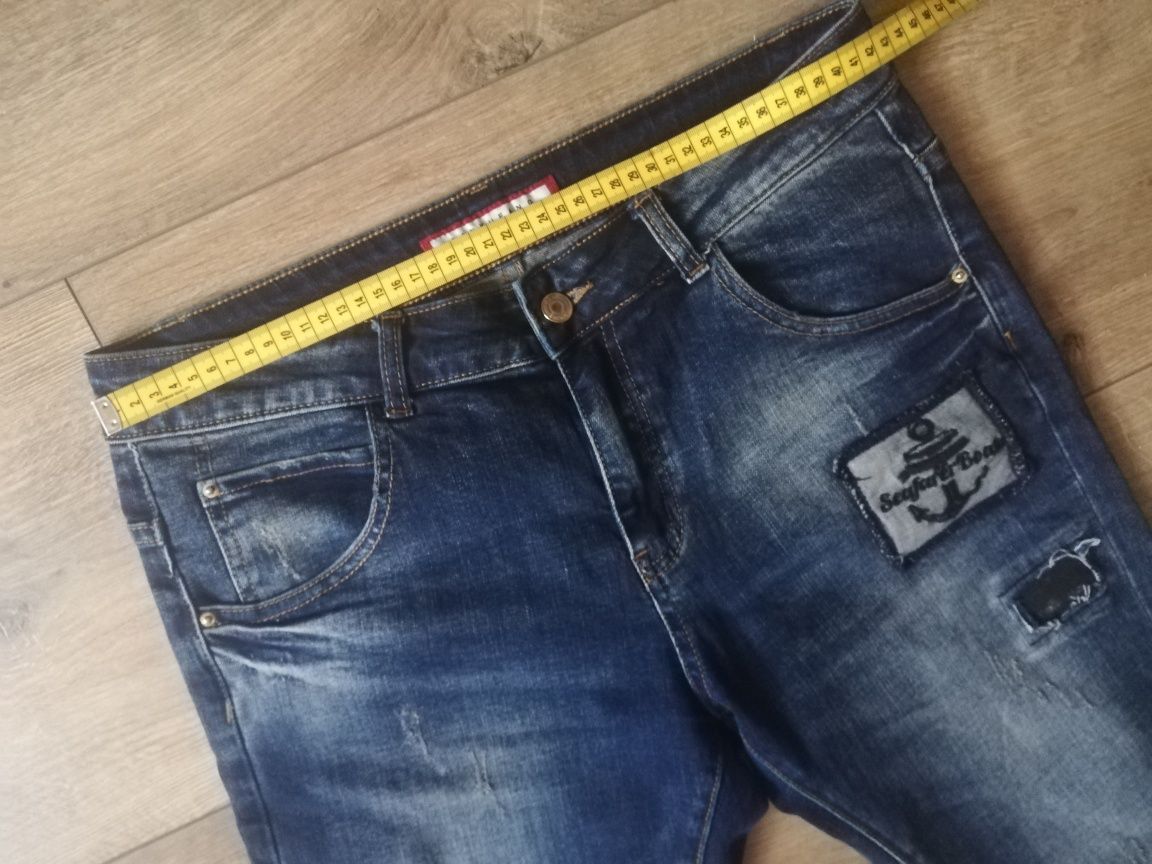 Spodnie damskie jeans roz 28