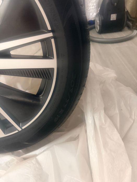 Conjunto de jantes+ pneus peugeot