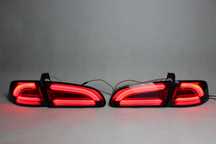 Lampy światła tylne tył SEAT IBIZA 6L 02-08 LED BAR NEON RED SMOKE!