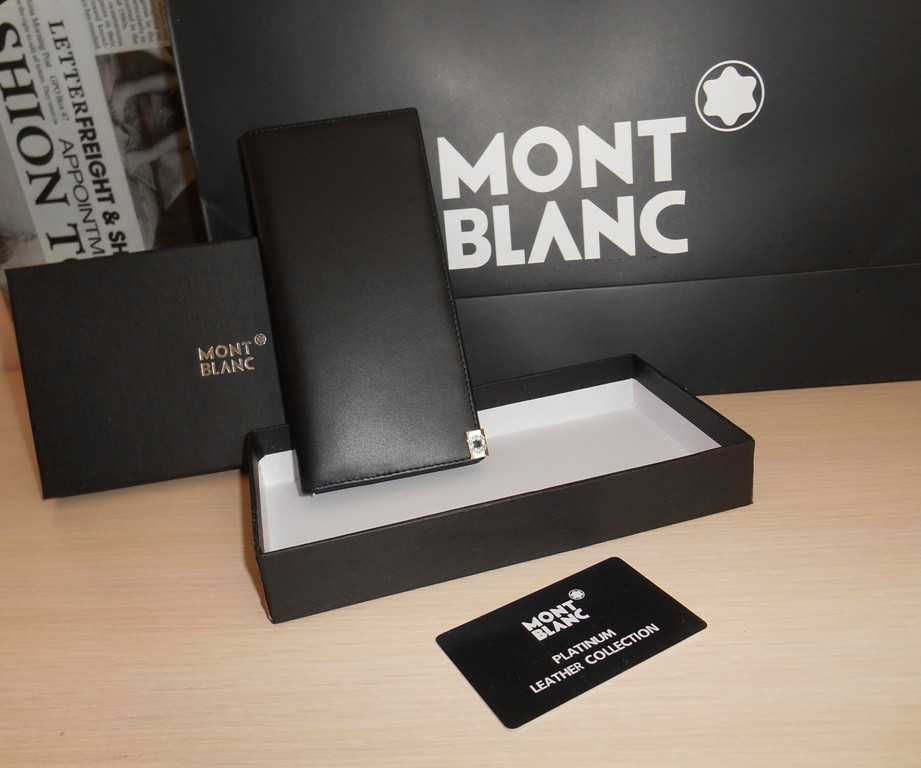 KLIP DO PIENIĄDZE portfel MĘSKI Mont Blanc, skóra 4-004