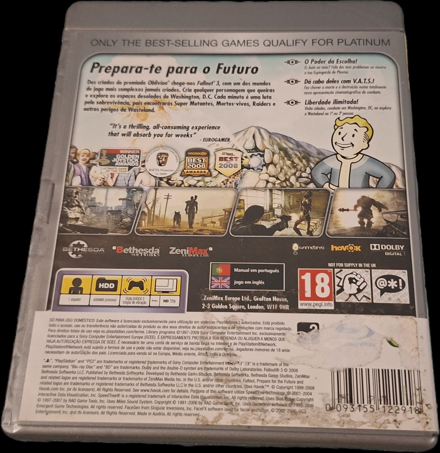 Fallout 3 platinum ps3