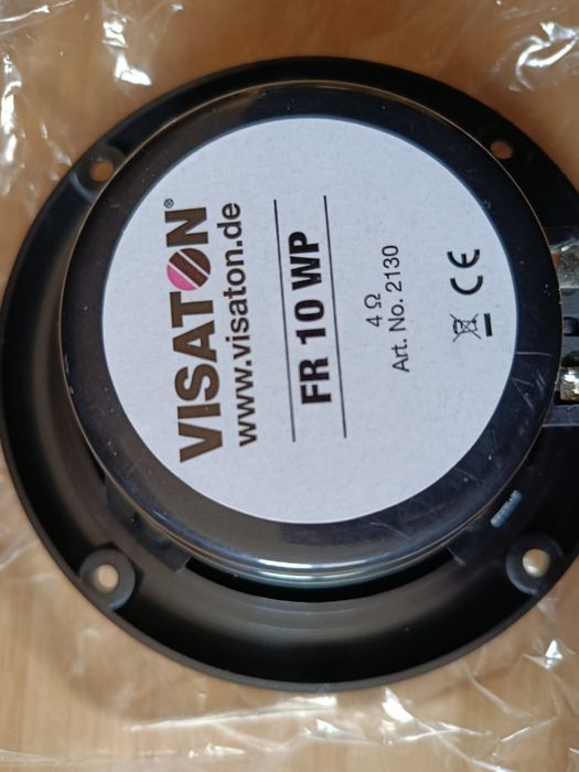 Динамік водонепроникний Visaton FR 10 WP Black