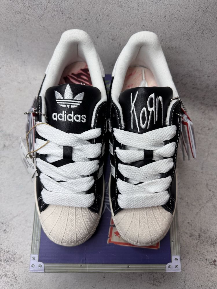 Кеди Adidas Korn x Superstar '30th Anniversary' 37-45 Black White