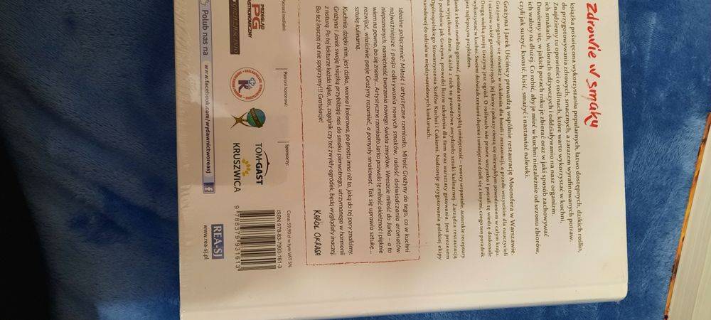 Książka Zdrowia w smaku, Grażyna i Jarosław Uścińscy