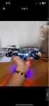 Drone con camera e luzes led