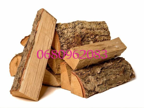 Продам дрова рубані сухі дуб береза вільха сосна з доставкою