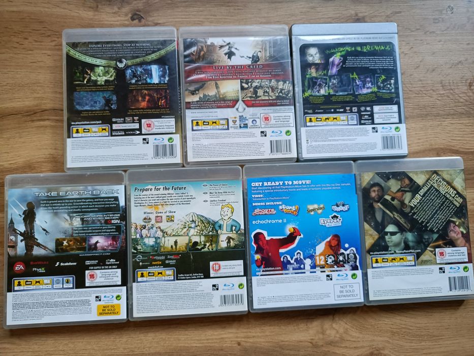 Zestaw gier na PS3