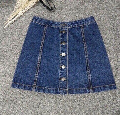 Джинсовая юбка джинс