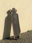 Longboard com rolamentos novos