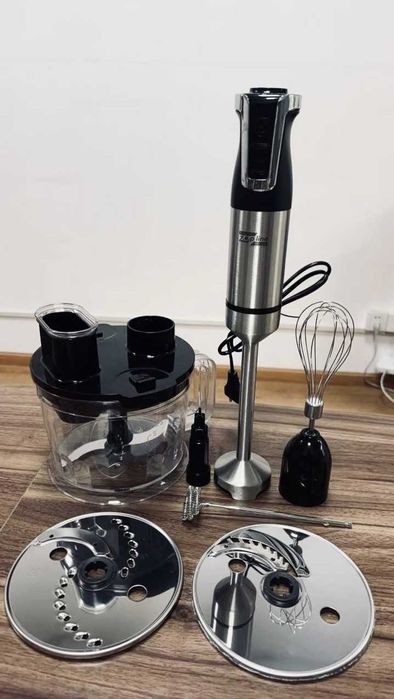 Блендер Zepline 797 7в1 комбайн подрібнювач міксер м'ясорубка