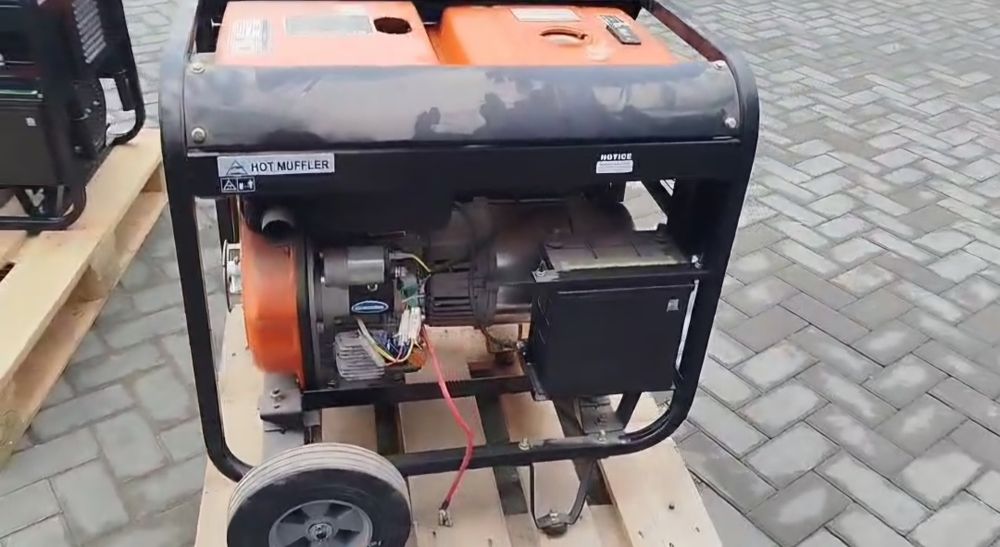 Agregat prądotwórczy 5kw diesel - na części