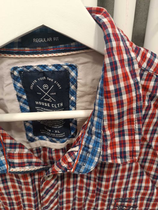 Koszula męska w kratę