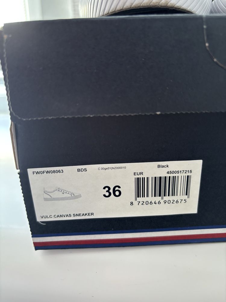 Кеди  Tommy Hilfiger vulc canvas sneakers