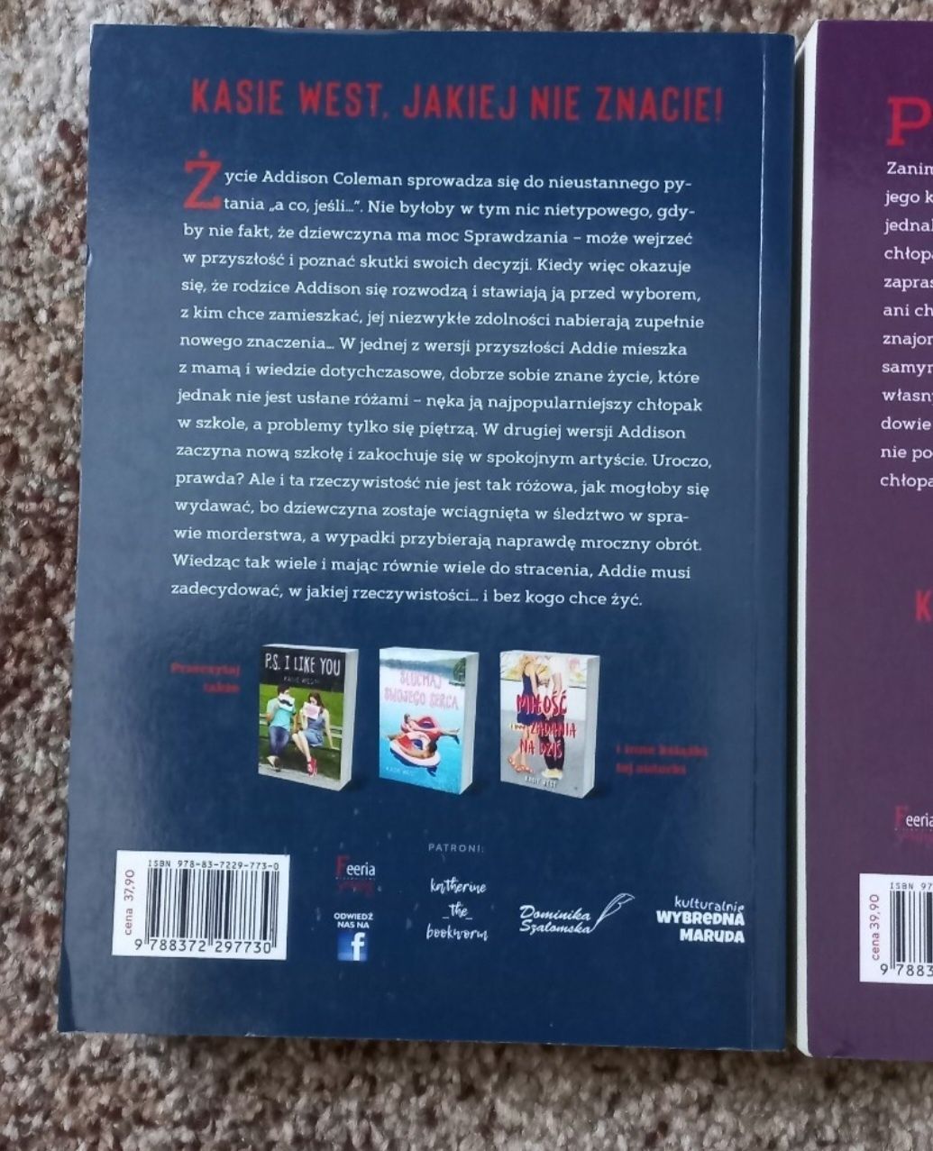 Dziewczyna która wybrała swój los wybrała po raz drugi Kasie West