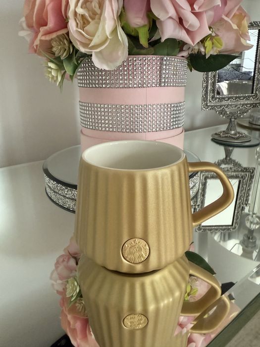 Kubek zloty starbucks nowa kolekcja limitowana