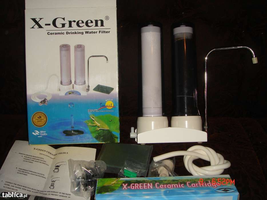 Wyśmienity filtr wodny :X-Green Ceramic Drinking Water Filter