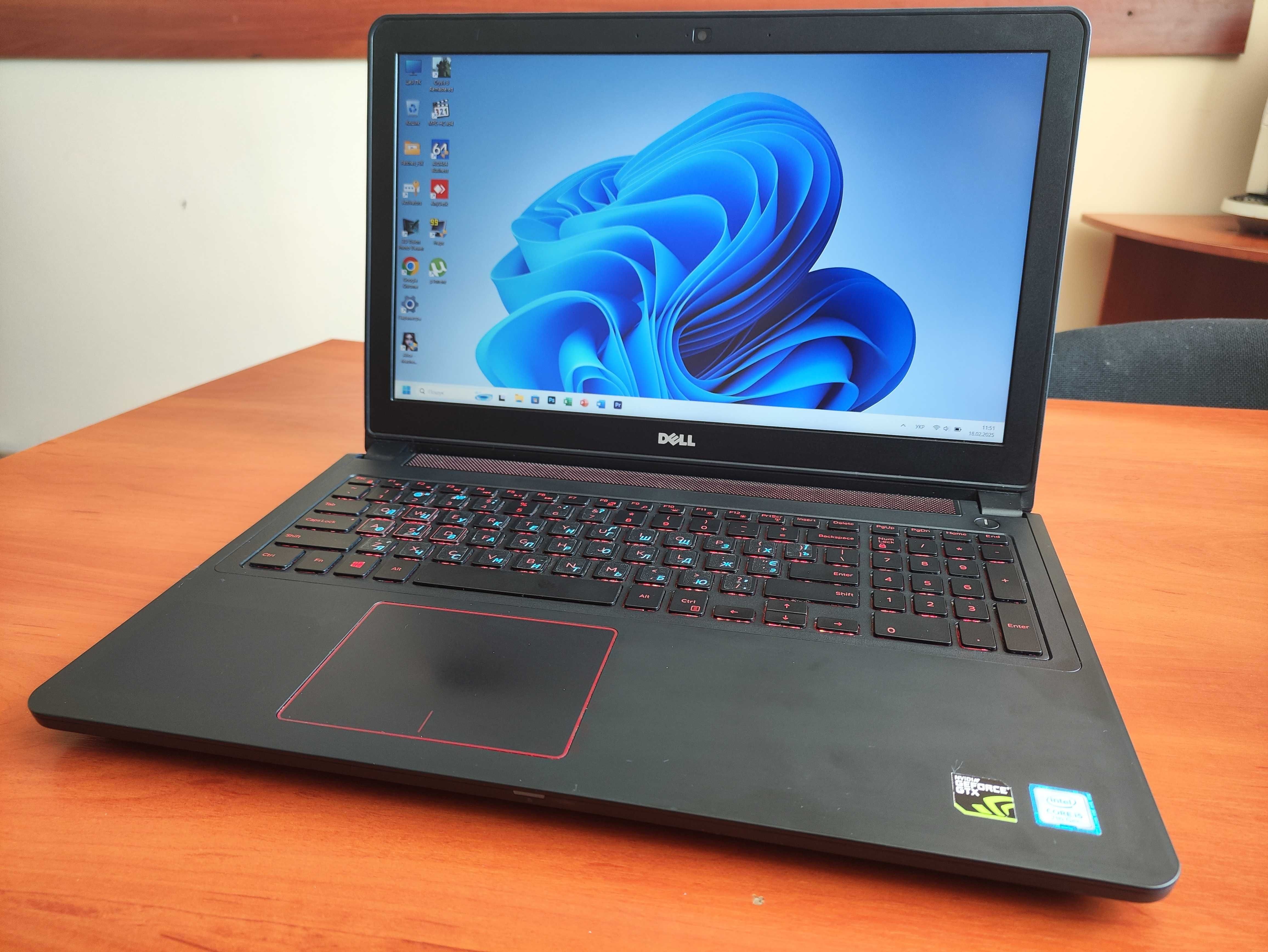 ігровий ноутбук Dell Inspiron 5577 FullHD/7300HQ/GTX 1050 4/16/256+1Tb