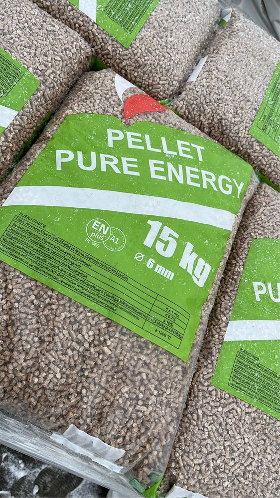 Pellet RUREX 6mm z certyfikatem EN PLUS A1