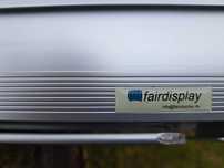 Rolety 2 szt aluminiowe reklamowe
