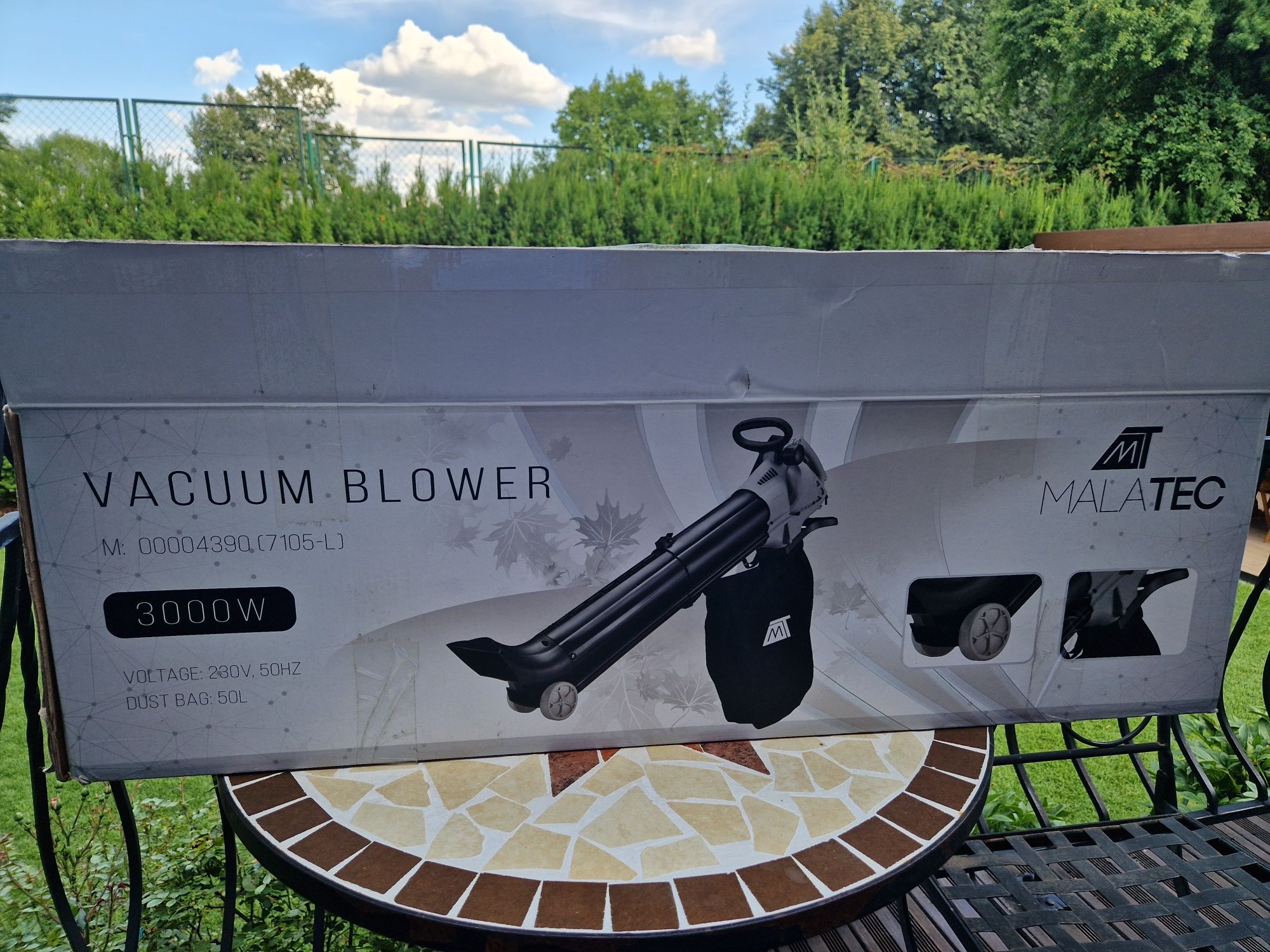 Do liści odkurzacz  Malatec vacuum przeodowy