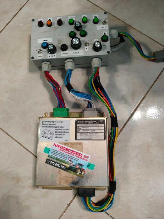 Naprawa sterowników modułów skrzyni wom case MX 51xx Carraro