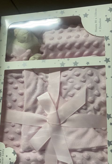 Conjunto Manta+ Dou Dou urso