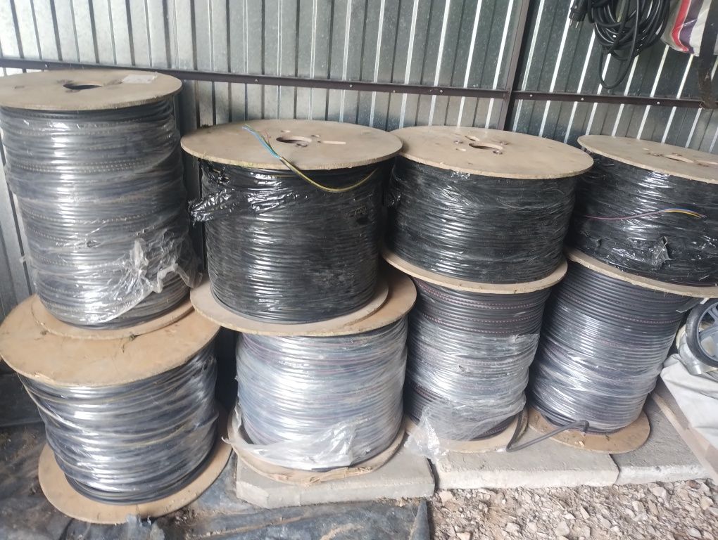 Kabel ziemny 3x4 ! Rolka 500m. Sprzedaż na metry! Wysyłka.