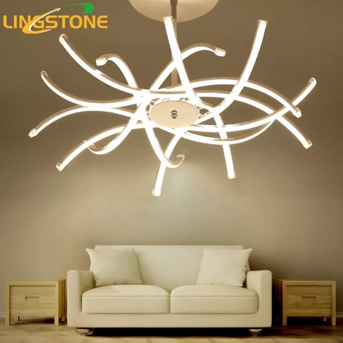 Nowoczesna lampa sufitowa LED żyrandol