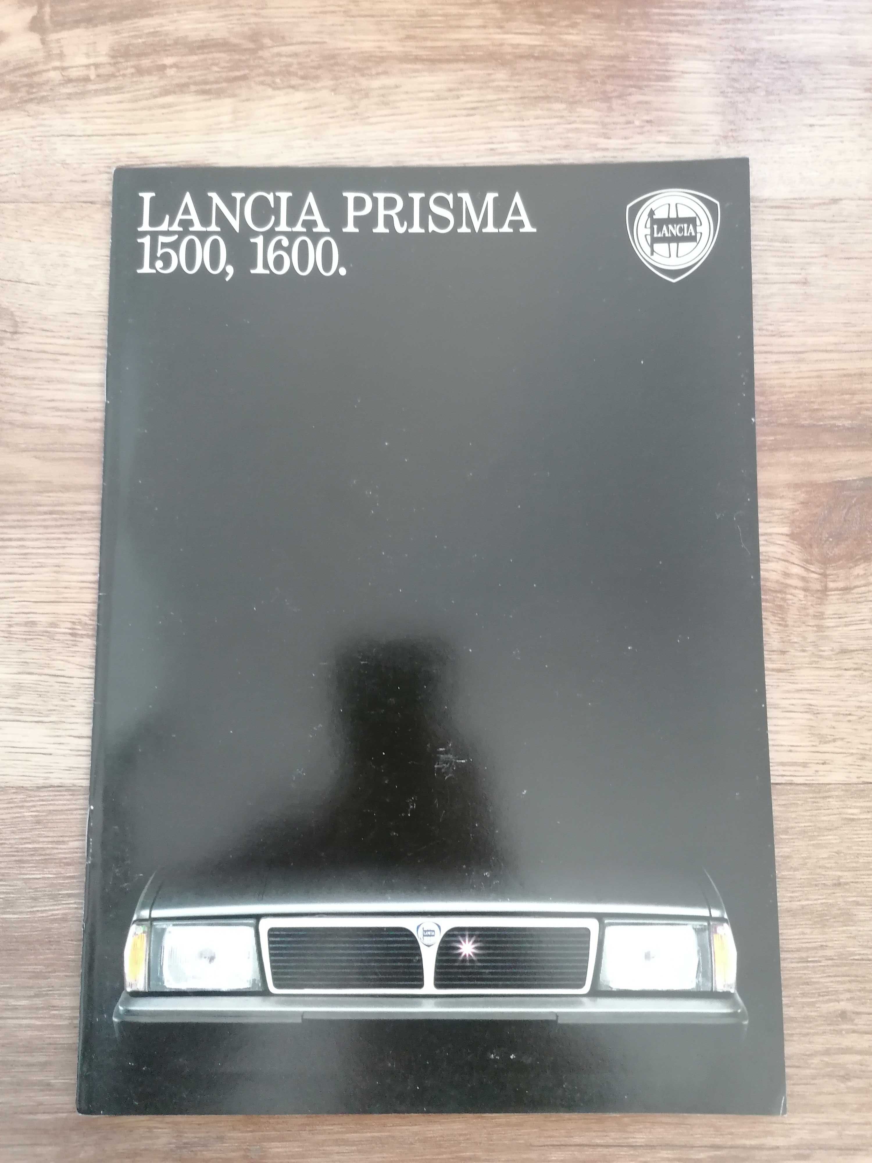 Prospekt Lancia Prisma 1500, 1600