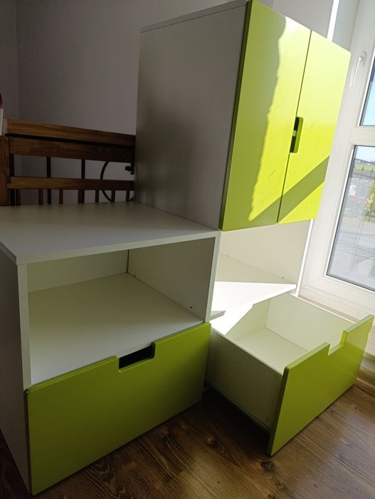 Meble dziecięce IKEA szafa oraz przewijak 3w1(Komoda Biurko Przewijak)