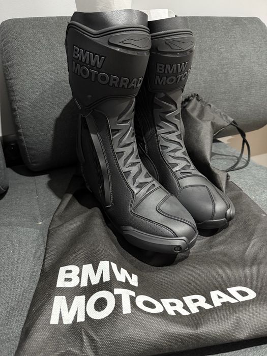 Buty motocyklowe BMW Motorrad Pro Race Comp, czarne, unisex r.43