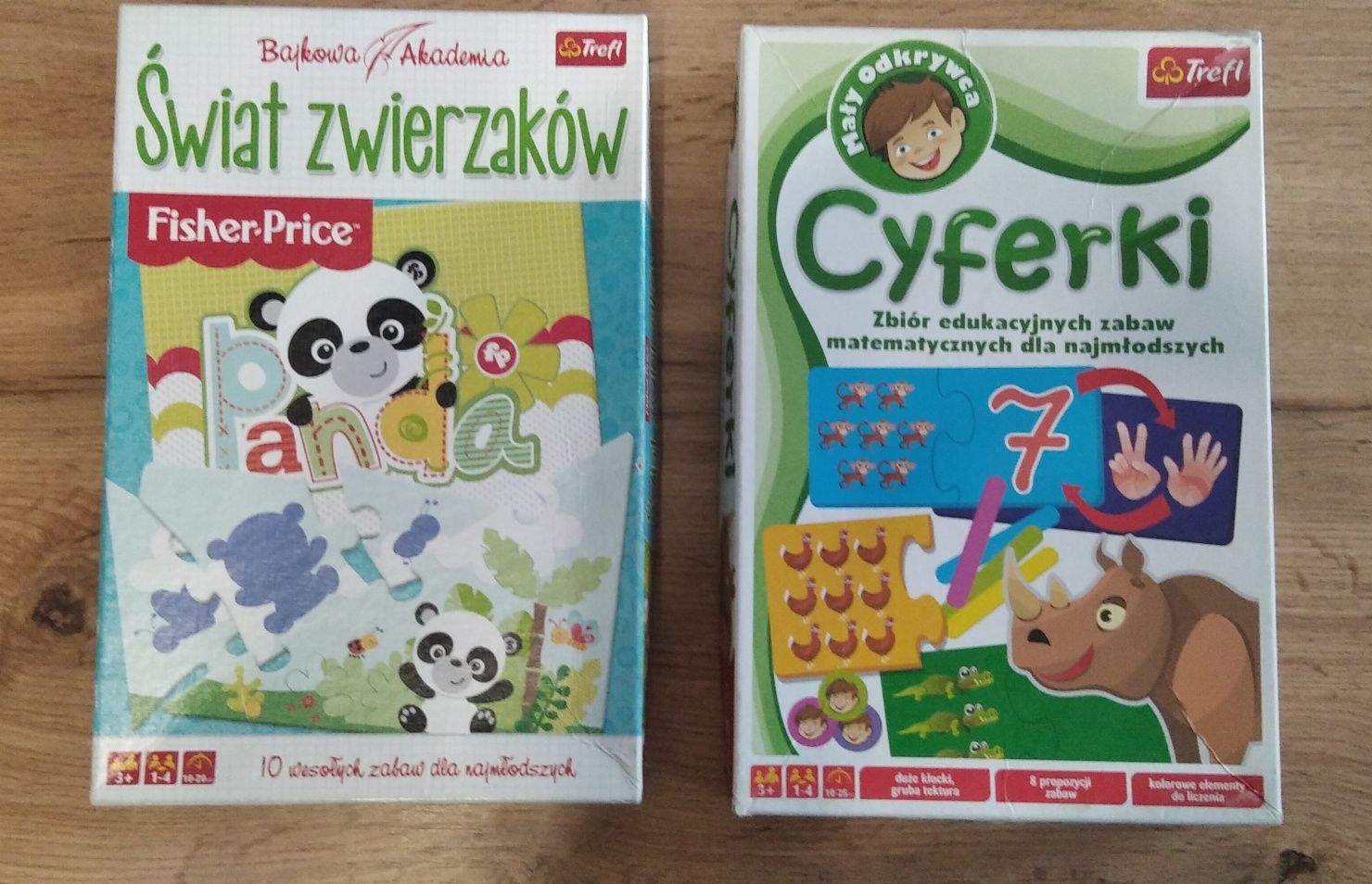 Trefl Fisher Price Świat Zwierzaków Cyferki