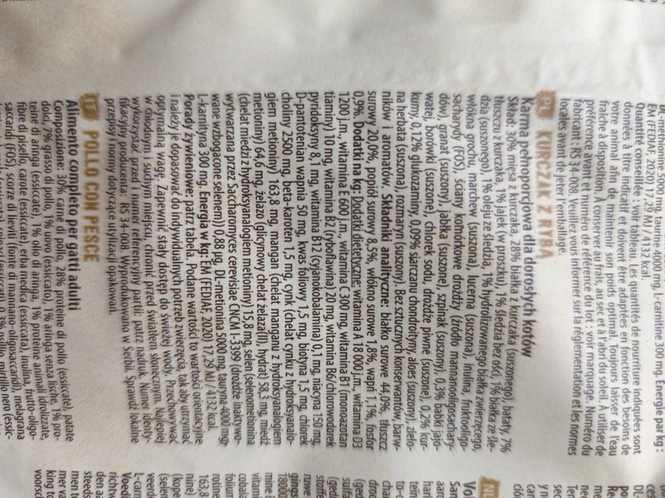 Purizon karma pełnoporcjowa dla kotów zestaw