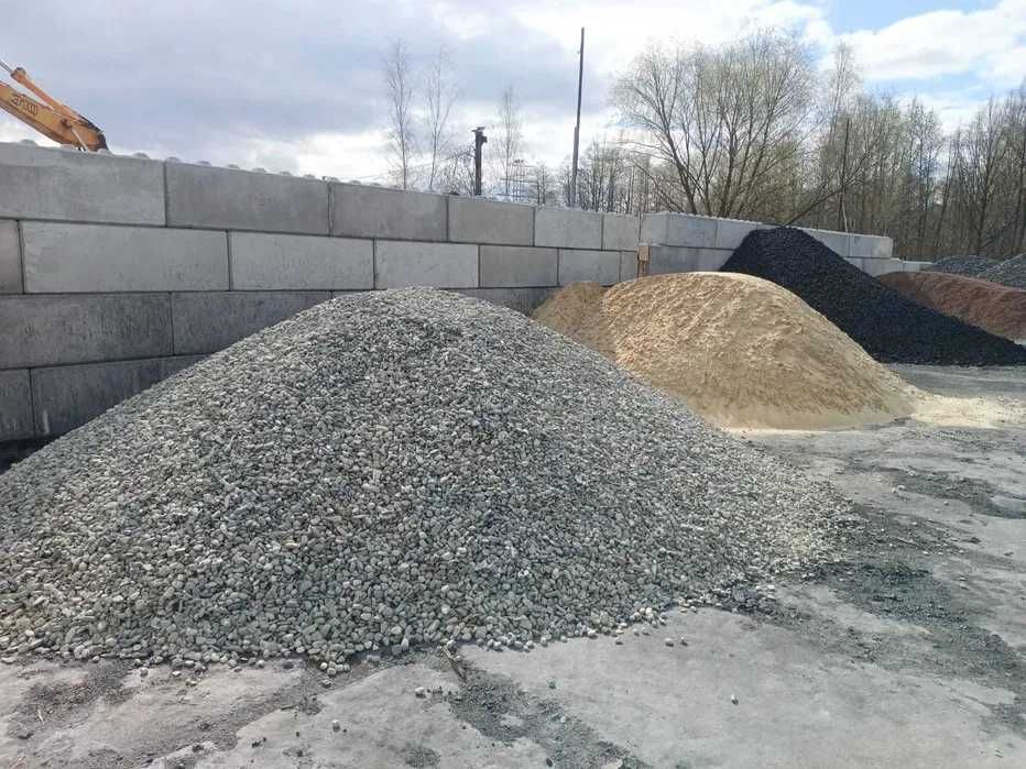 Kruszywo drogowe, tłuczeń, kliniec, żwir, piasek