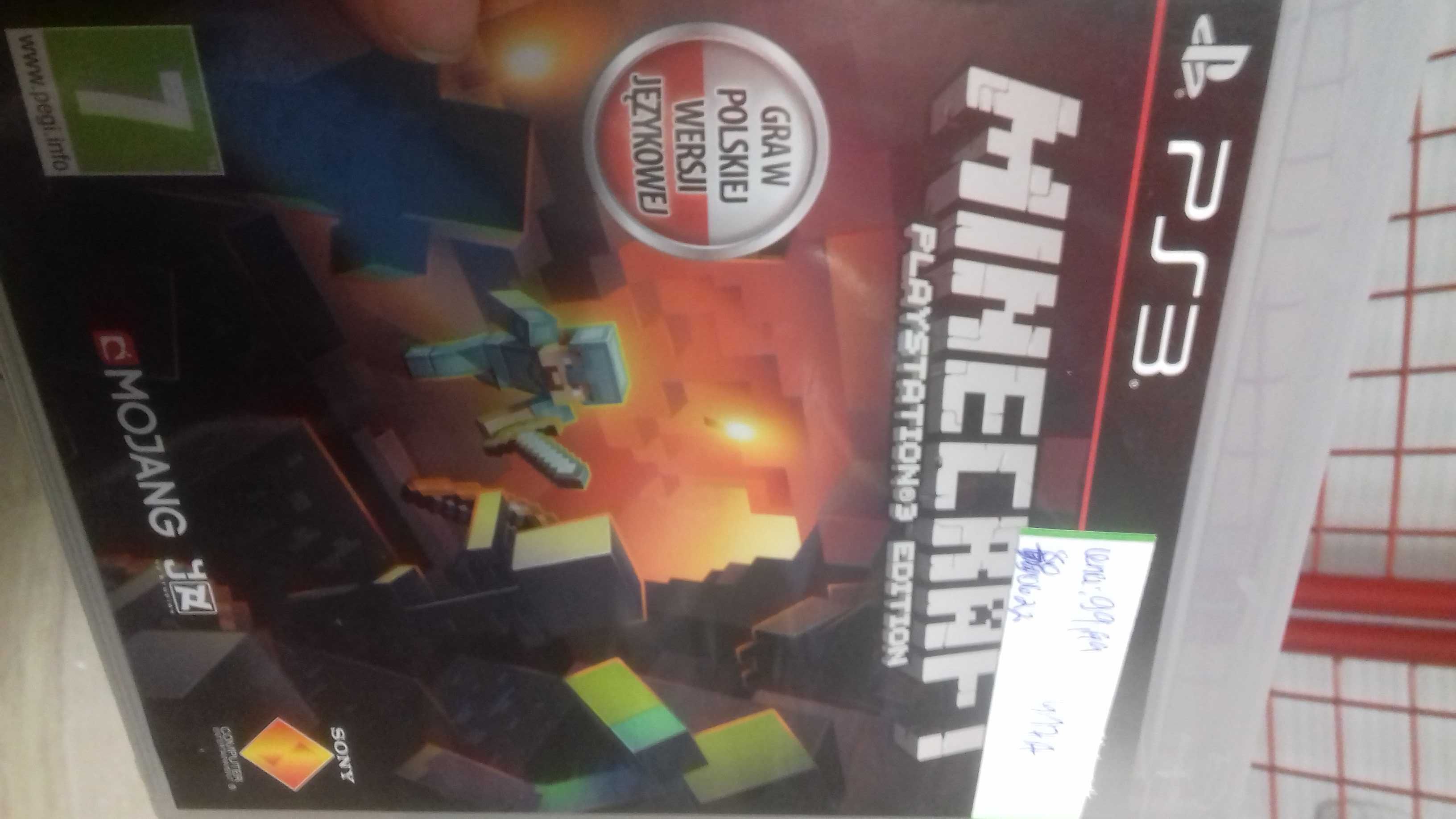 Minecraft ps3, sklep Tychy, wymiana