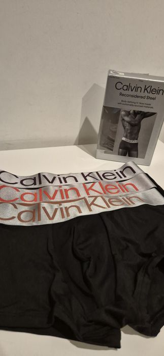 Calvin Klein steel micro bokserki 3 pack S
