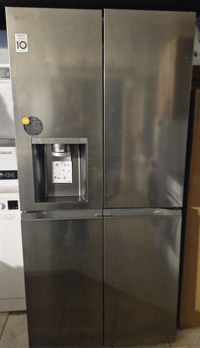 Frigorífico Americano lg com dispensador de agua e gelo  ( deposito)