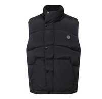 Оригінальна жилетка Stone Island Black Down Puffer Vest  в розмірі M,L