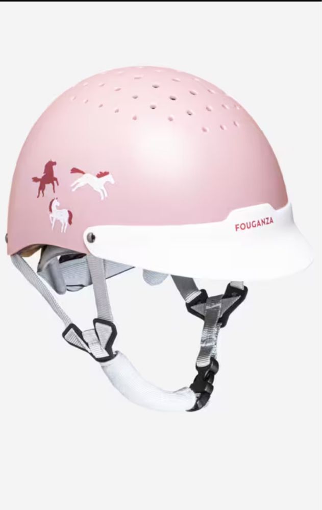 Kask jeździecki dls dzieci Fouganza