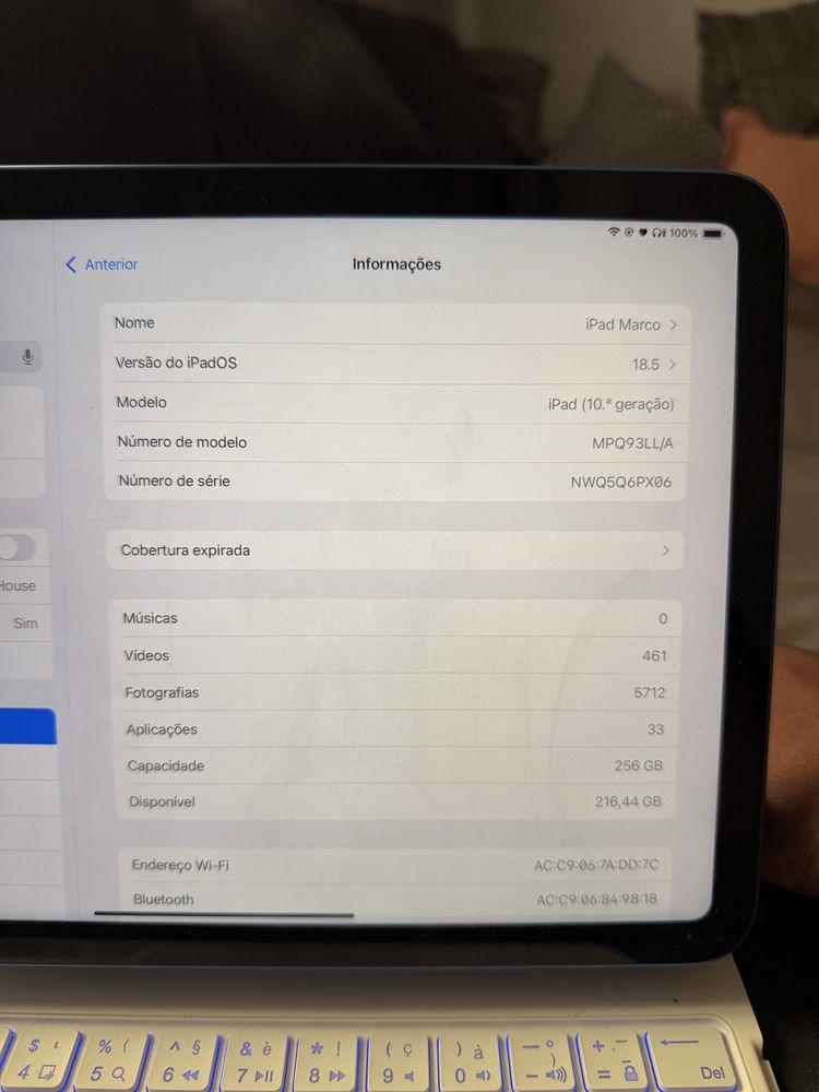 Ipad 10geracao 256gb