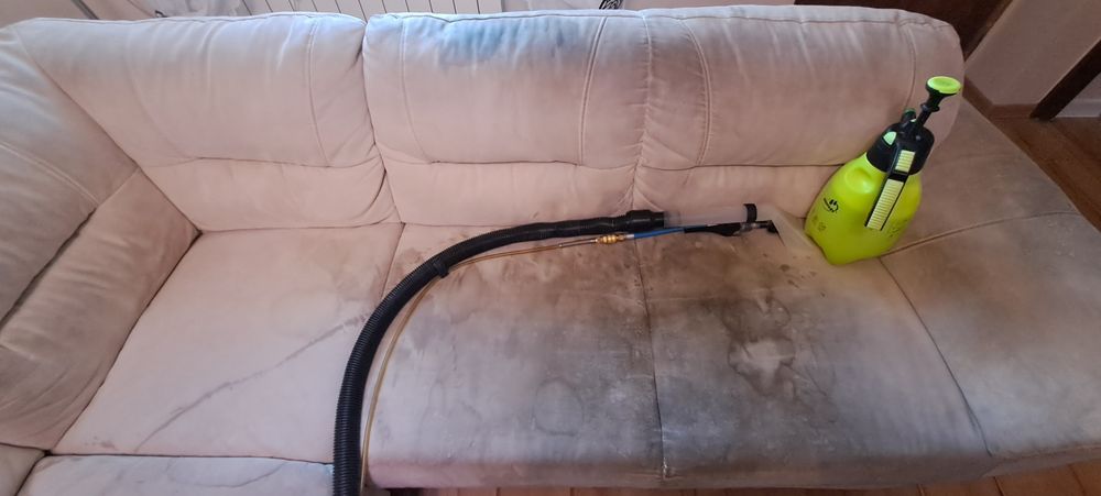 Pranie tapicerki meblowej,  kanapy, sofy itp.