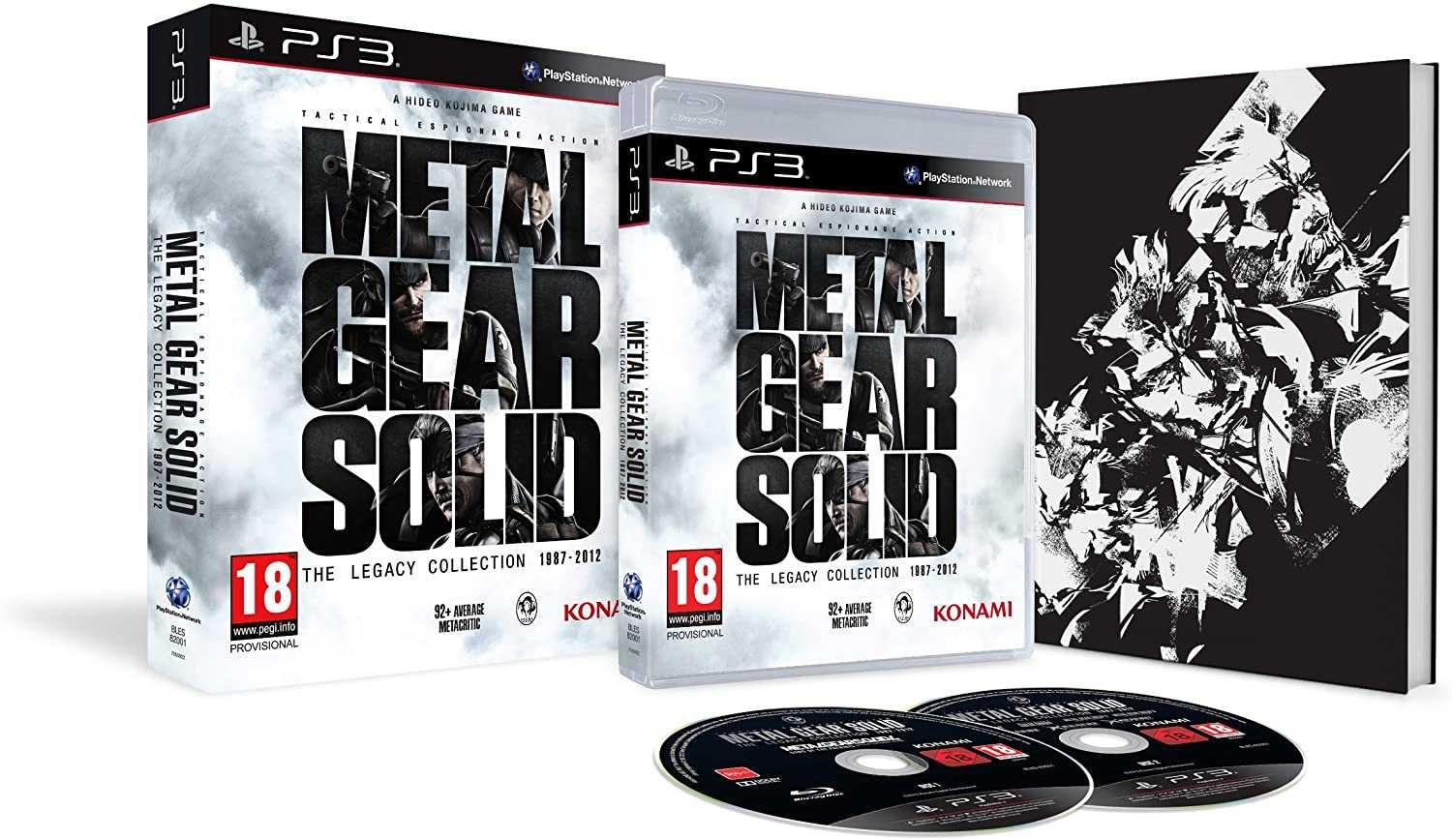 Metal Gear Solid The Legacy Collection PS3 + PS3 Slim = UNIKAT